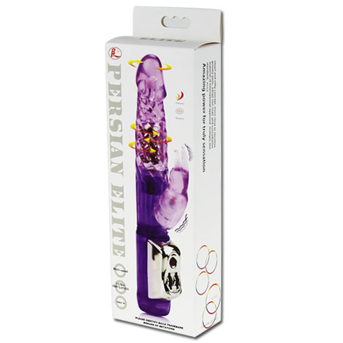 Baile Vibro rabbit avec billes rotatives Persinal Elite Violet