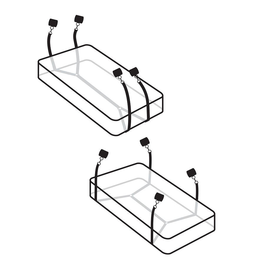 Fetish fantasy limited edition - retenues de matelas wraparound