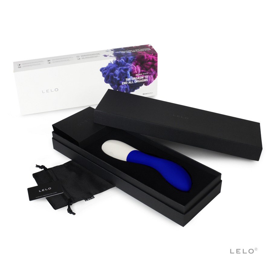 Lelo - vibrateur mona wave bleu nuit