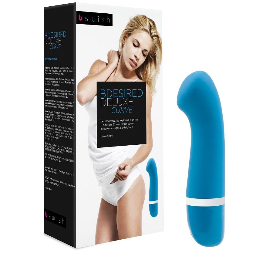 B swish Vibro Bdesired Deluxe Curve Bleu lagon