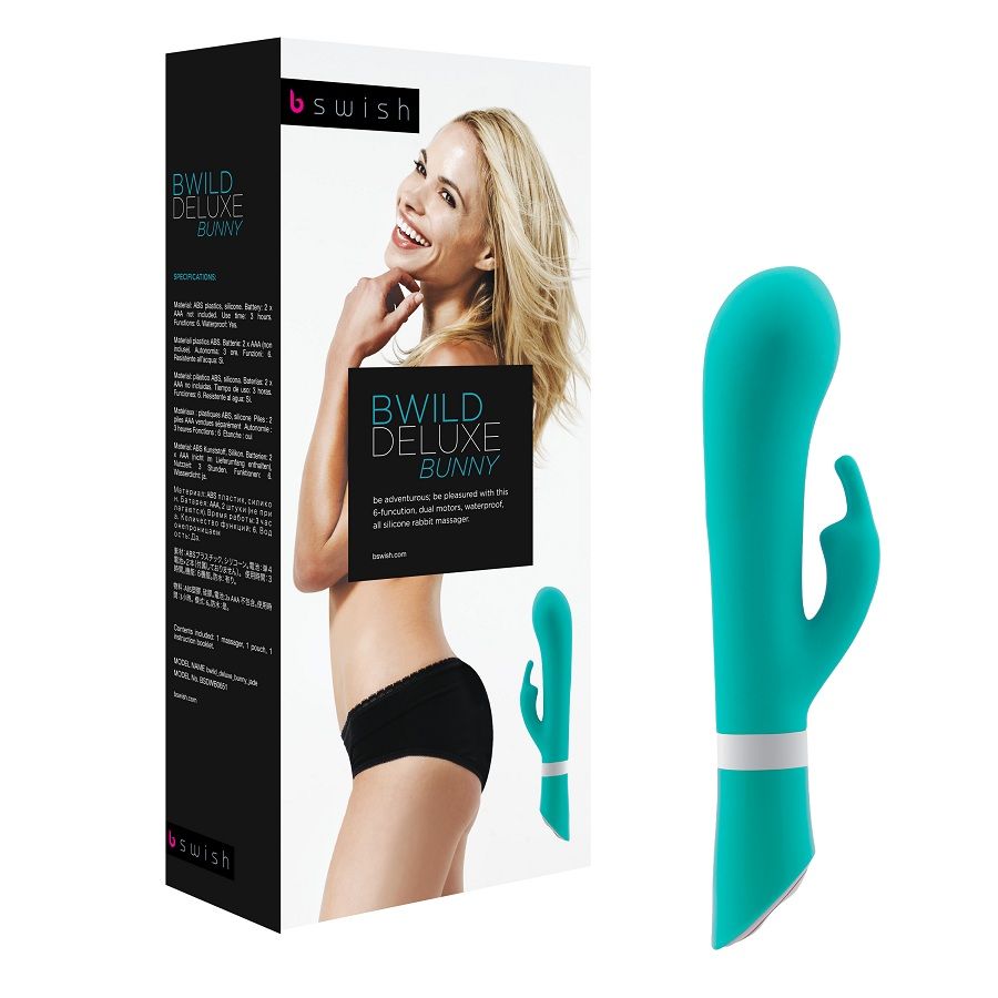 Bswish Mini Vibromasseur Rabbit Bwild Deluxe Bunny Vert