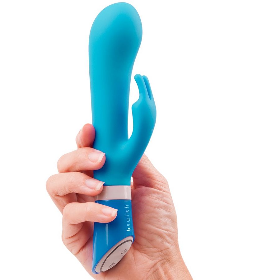 Bswish Mini Vibromasseur Rabbit Bwild Deluxe Bunny Bleu