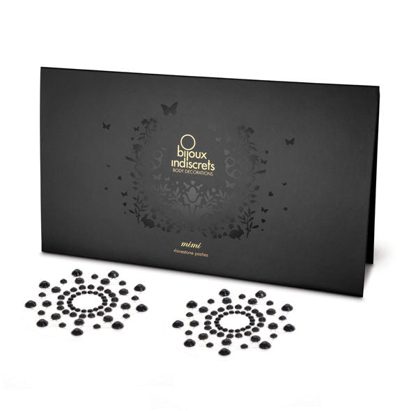 Bijoux Indiscrets – Bijoux de Seins Mimi – Strass Noir