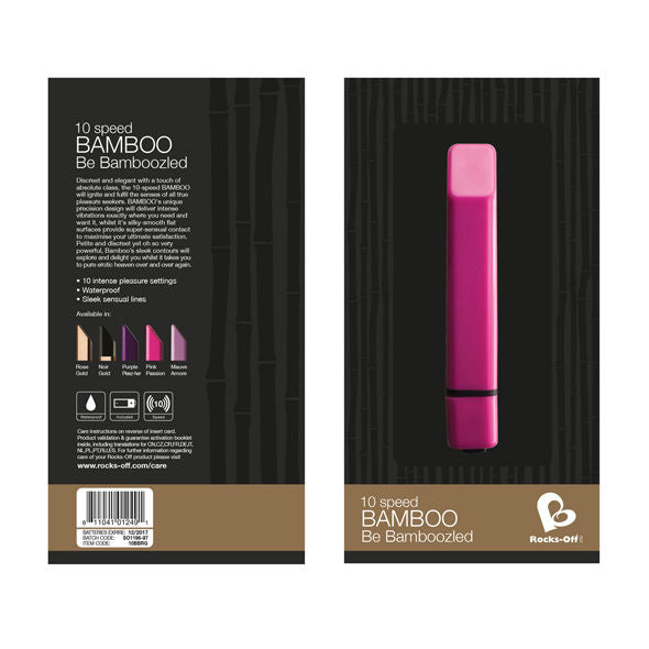 Rocks-off - bambou or