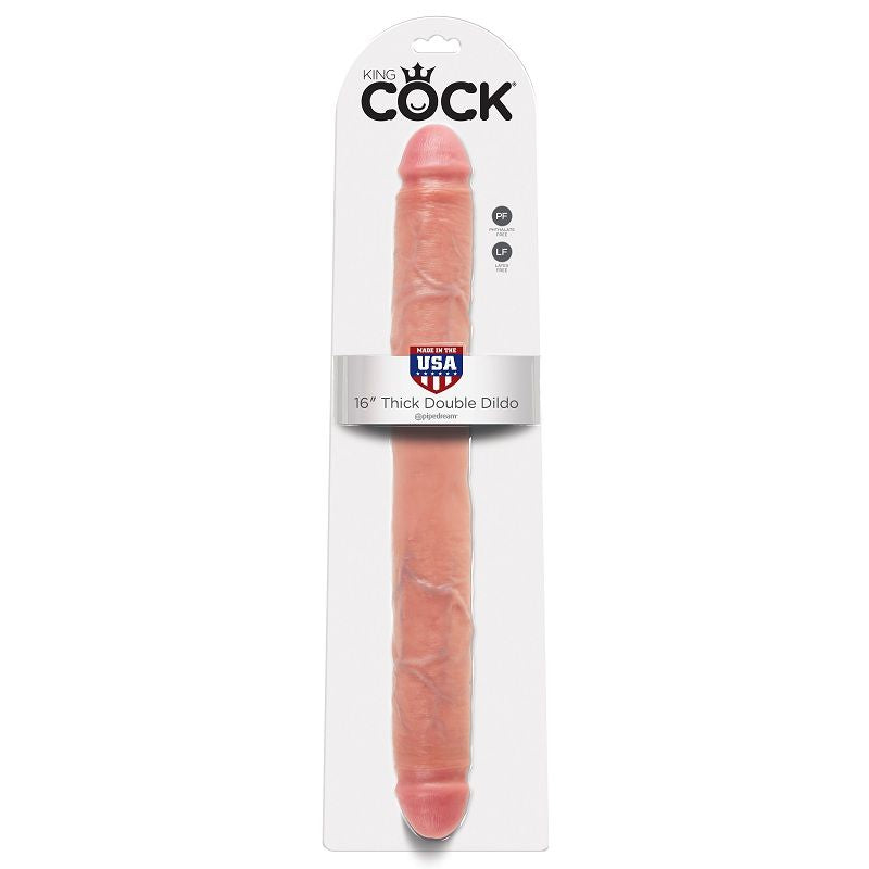 King Cock Double Gode réaliste 40,6 cm