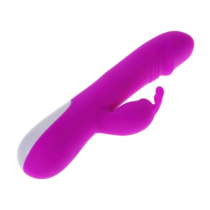Vibromasseur Rabbit Robert avec Stimulateur - Pretty Love