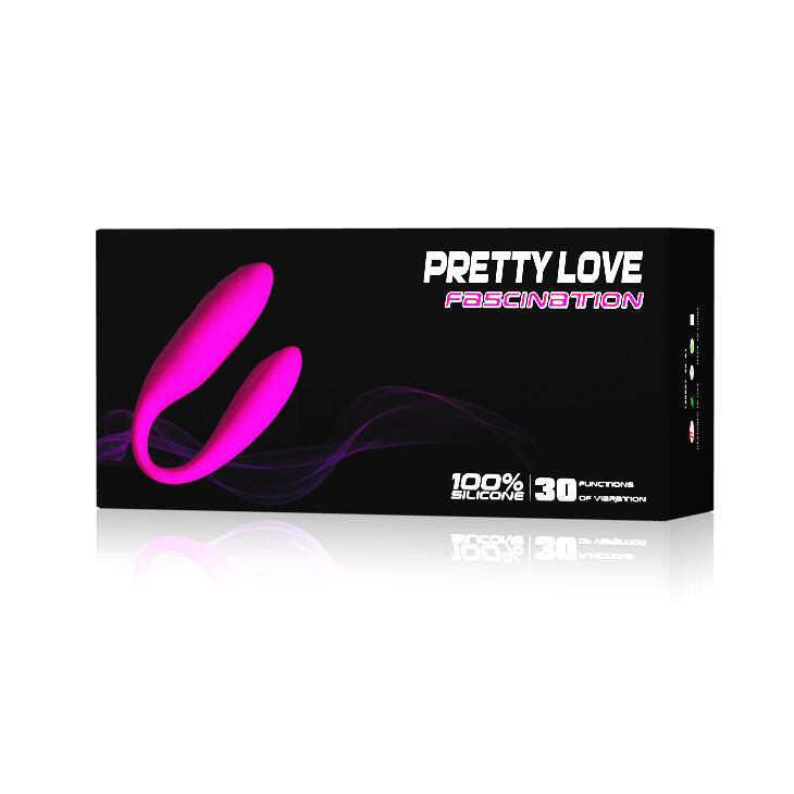 Pretty Love - Stimulateur en forme de U Fascination – Rose