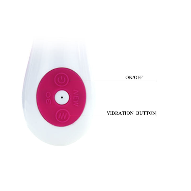 Pretty love - flirtation vibrateur avec stimulateur felix