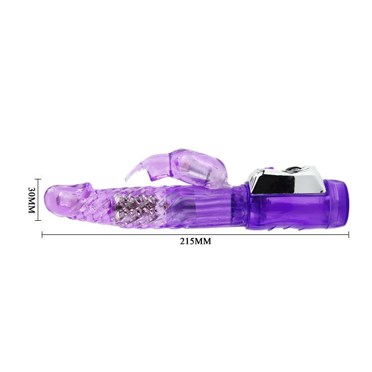 Baile Vibro rabbit avec billes rotatives Persinal Elite Violet