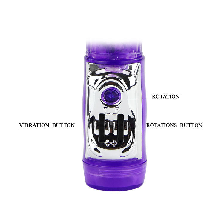Baile Vibro rabbit avec billes rotatives Persinal Elite Violet