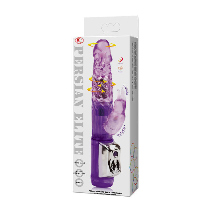 Baile Vibro rabbit avec billes rotatives Persinal Elite Violet