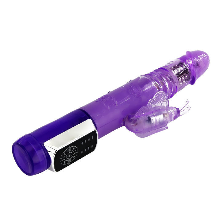 Baile Vibro rabbit avec billes rotatives Butterfly Prince Violet