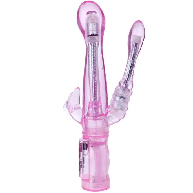 Baile - Vibromasseur avec Sitmulateur anal - Rose