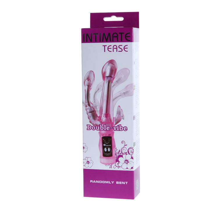 Baile - vibrateur flexible avec stimulateur anal