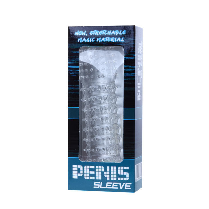 Baile – Gaine à Pénis Violet avec Points Stimulants – 14 cm