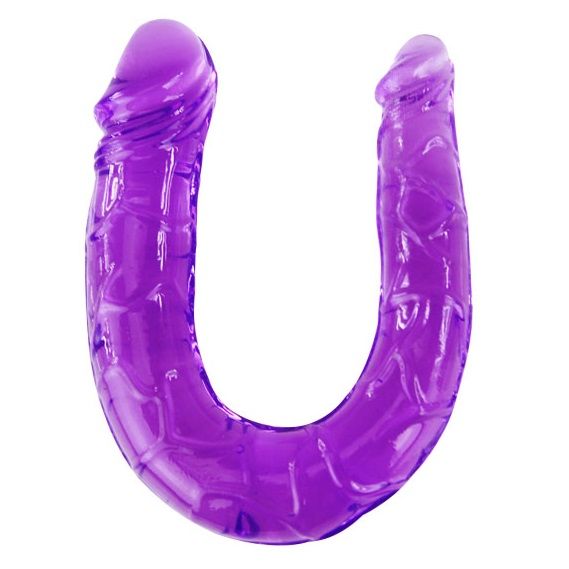 Baile Double Gode Flexible Violet