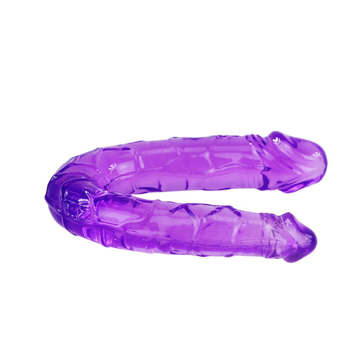 Baile Double Gode Flexible Violet