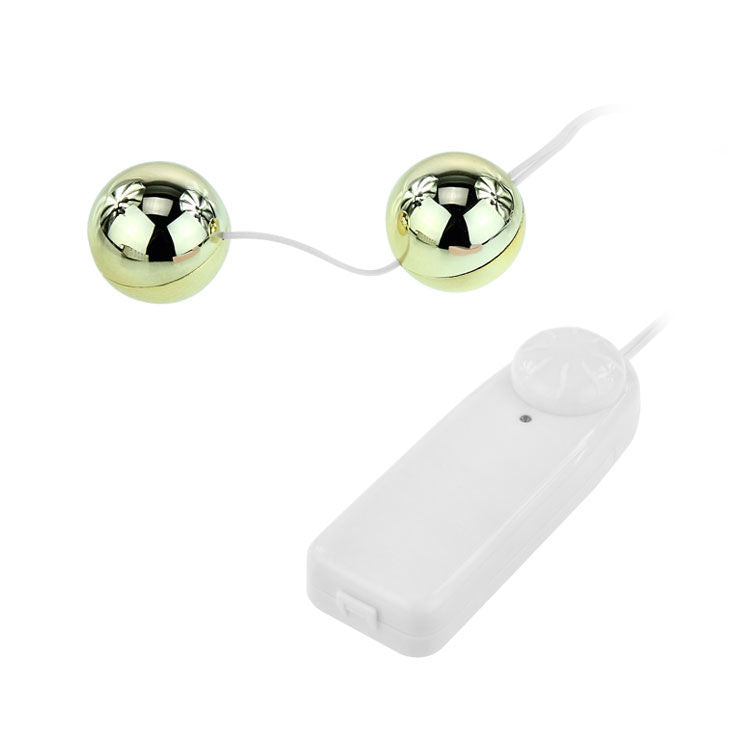 Baile – Boules de Geisha vibrantes avec télécommande – Or