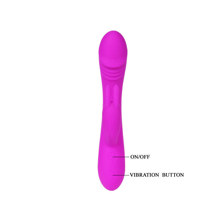 Pretty love - smart vibrateur avec lapin 30 modes chasseur