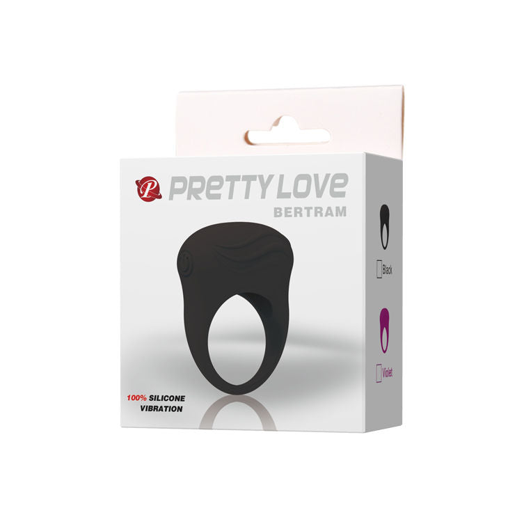 Pretty love - bertram anneau vibrateur noir