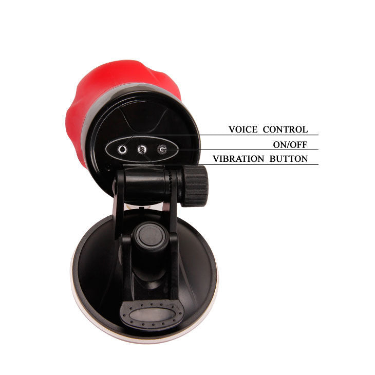 Crazy Bull – Masturbateur Automatique en Forme de Vagin avec Ventouse - Flora