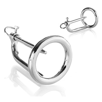 Anneau pénien avec bouchon urétral intégré - Metal Hard - METAL HARD