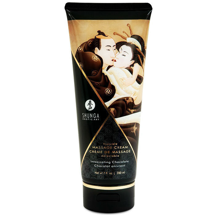 Shunga - Crème de Massage Délectable Chocolat - 200 ml