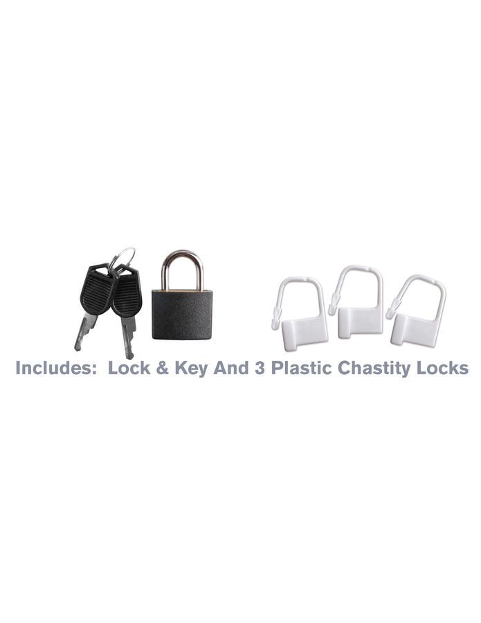 Fantasy C Ringz – Cage de chasteté extrême en silicone souple
