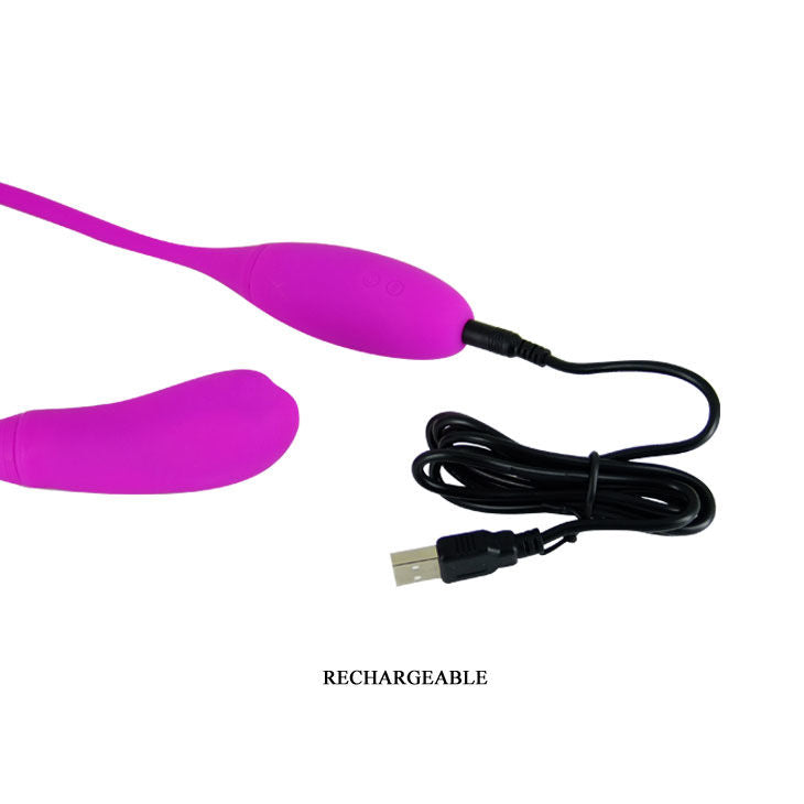 Pretty love - smart vibrateur snaky vibe 7 v + 3 chatouilles
