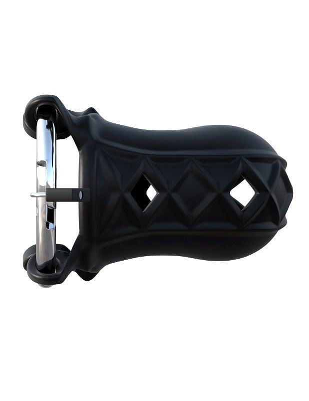 Fantasy C Ringz – Cage de chasteté en silicone avec cadenas