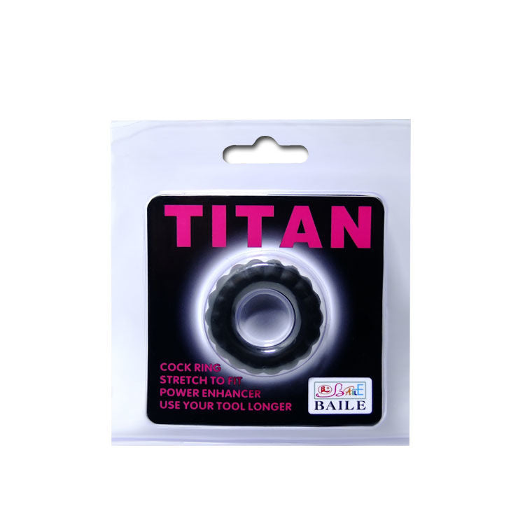Baile - cockring titan noir 2 cm