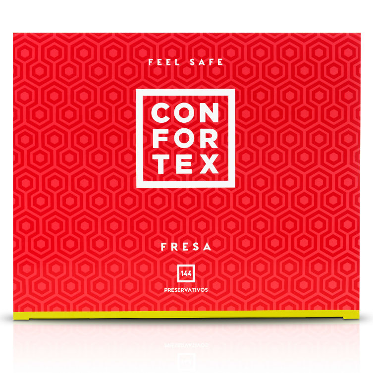 Confortex - condom fraise 144 unités
