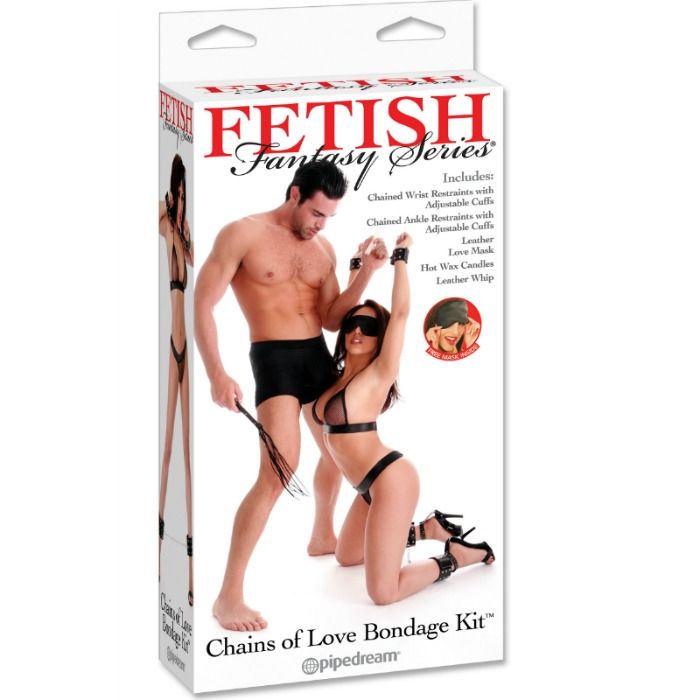 Fetish fantasy series - kit de bondage chaînes damour