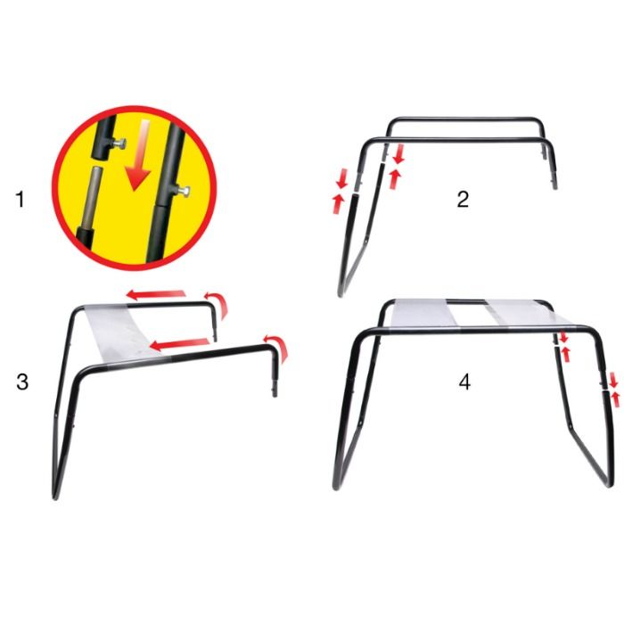 Fetish fantasy series l'incroyable tabouret sexe