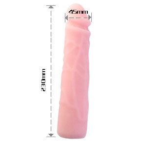 Baile - gode en silicone réaliste skin touch 23 cm