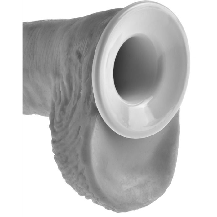 King Cock - Gode Ceinture XXL Creux avec Bretelles / 30,5 cm