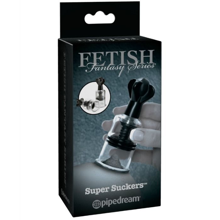 Pipedream Pompes à Tétons Super Suckers Fetish Fantasy Series