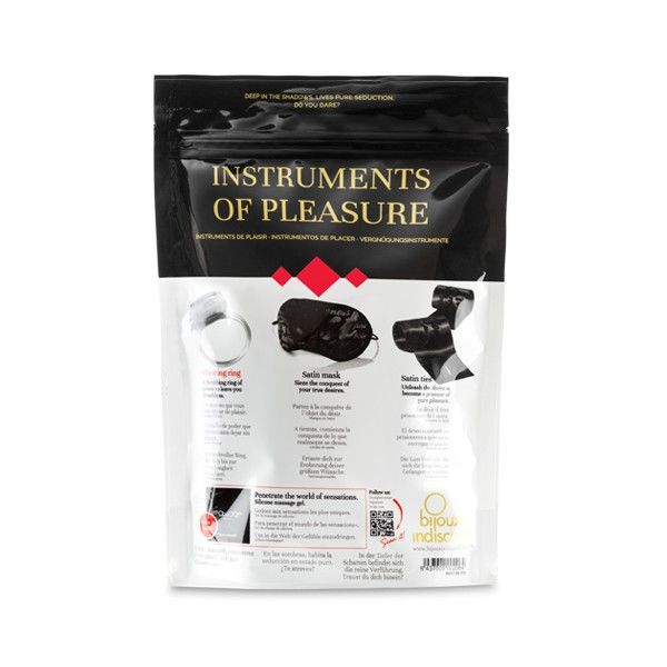Bijoux indiscrets - Set de 3 Accessoires Erotiques Instruments Of Pleasure Red Level