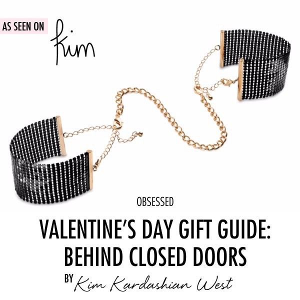 Bijoux Indiscrets - Menottes en Mailles Métalliques Désir Métallique - Noir