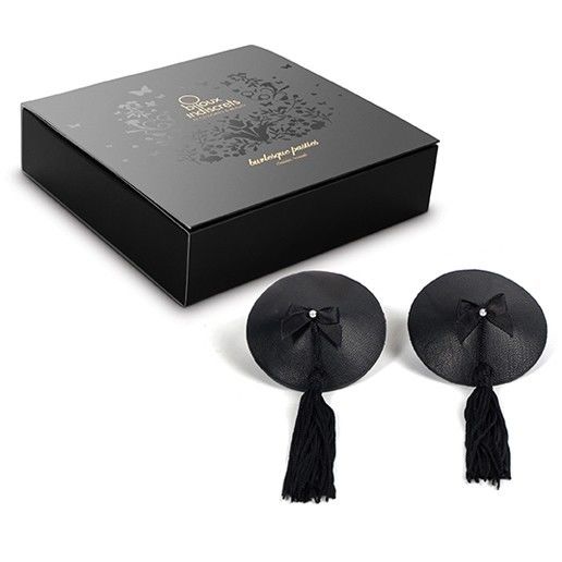 Bijoux Indiscrets Cache seins burlesques Noir