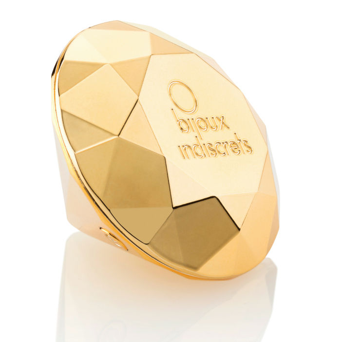 Bijoux Indiscrets - Vibromasseur Diamant vibrant Twenty One - Or