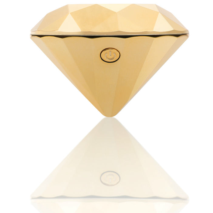 Bijoux Indiscrets - Vibromasseur Diamant vibrant Twenty One - Or