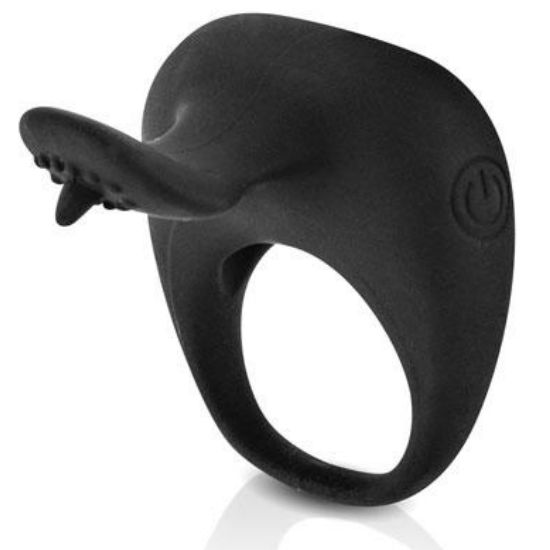 Pretty love - thimble anneau vibrateur noir
