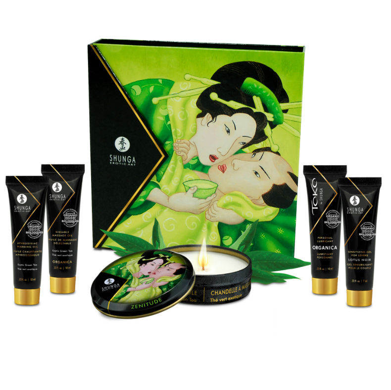 Shunga Coffret Secret de Geisha au Thé vert exotique
