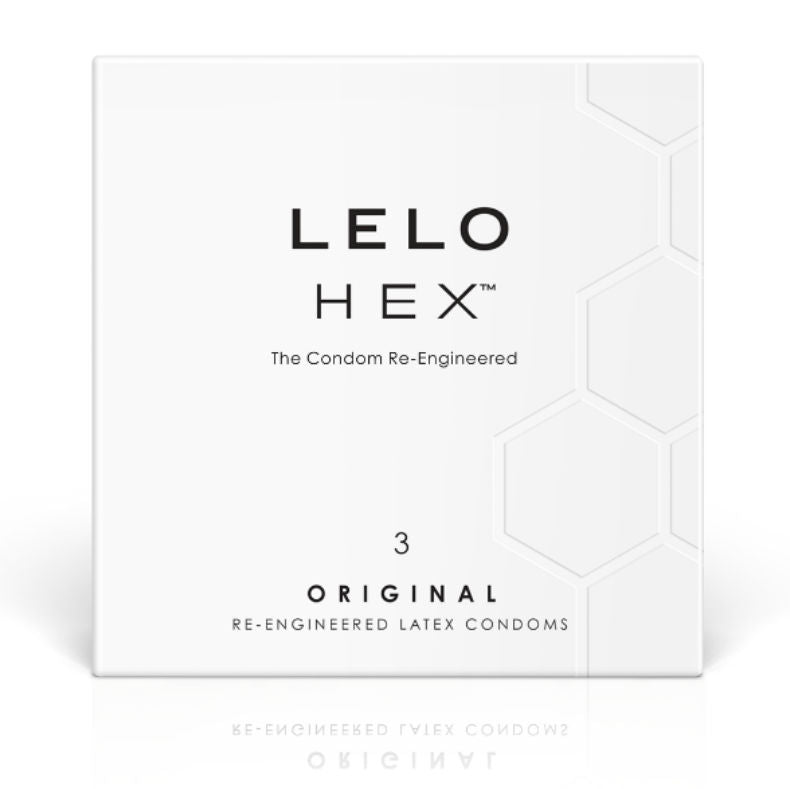 Lelo – Préservatifs Hex indéchirables – Pack de 3