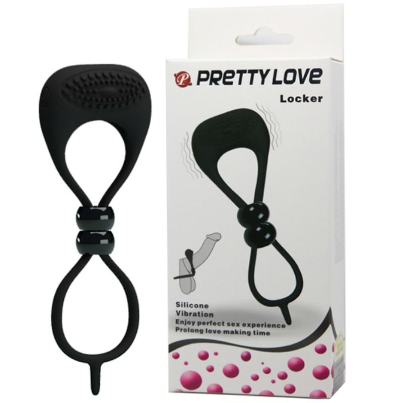 Pretty love - double anneau pour pénis et testicules