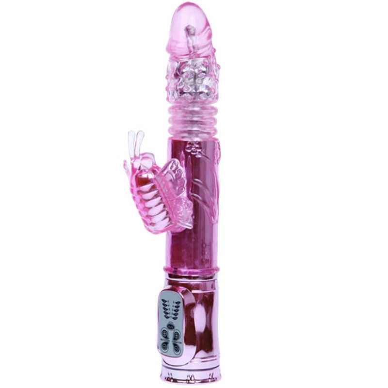 Baile Sextoy Rechargeable Rabbit Point G en Silicone Lilas
