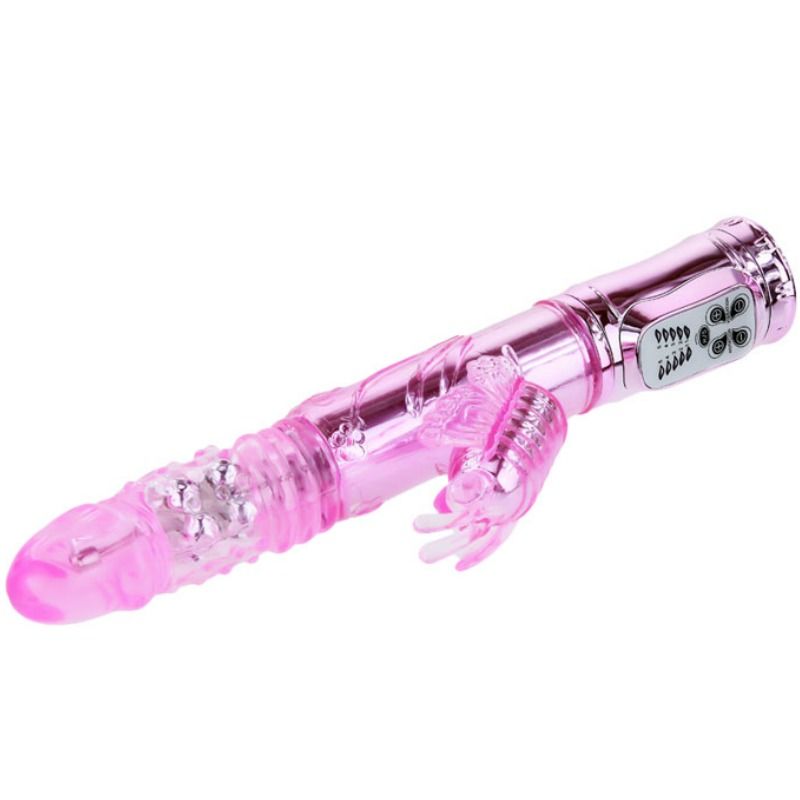 Baile Sextoy Rechargeable Rabbit Point G en Silicone Lilas