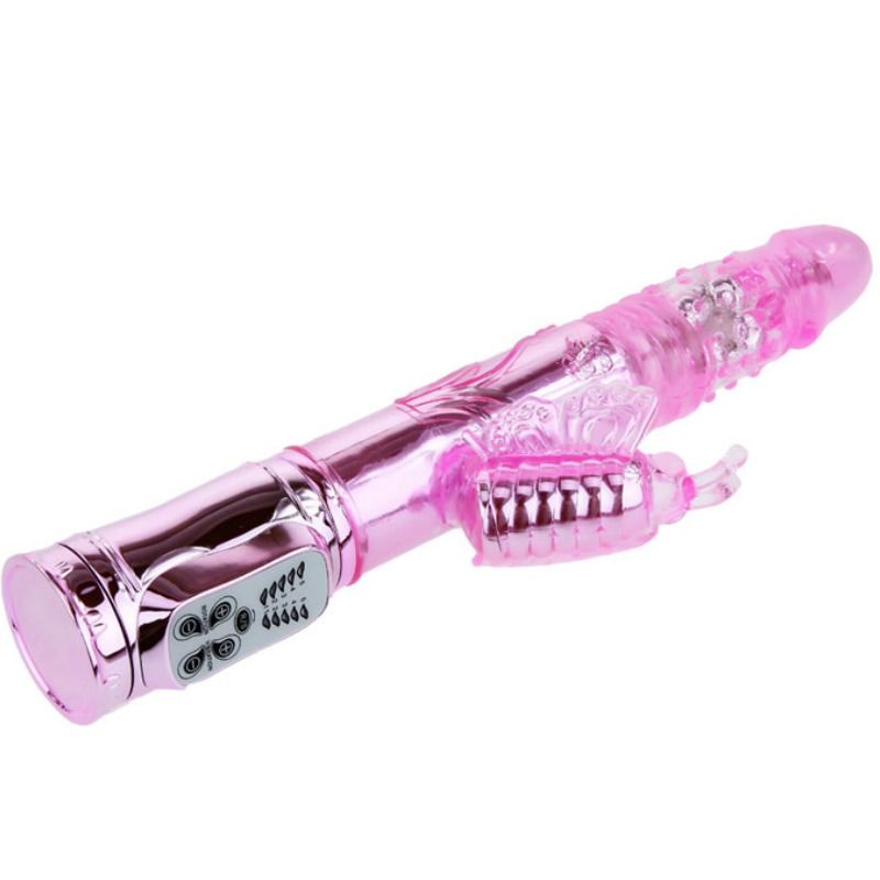 Baile Sextoy Rechargeable Rabbit Point G en Silicone Lilas