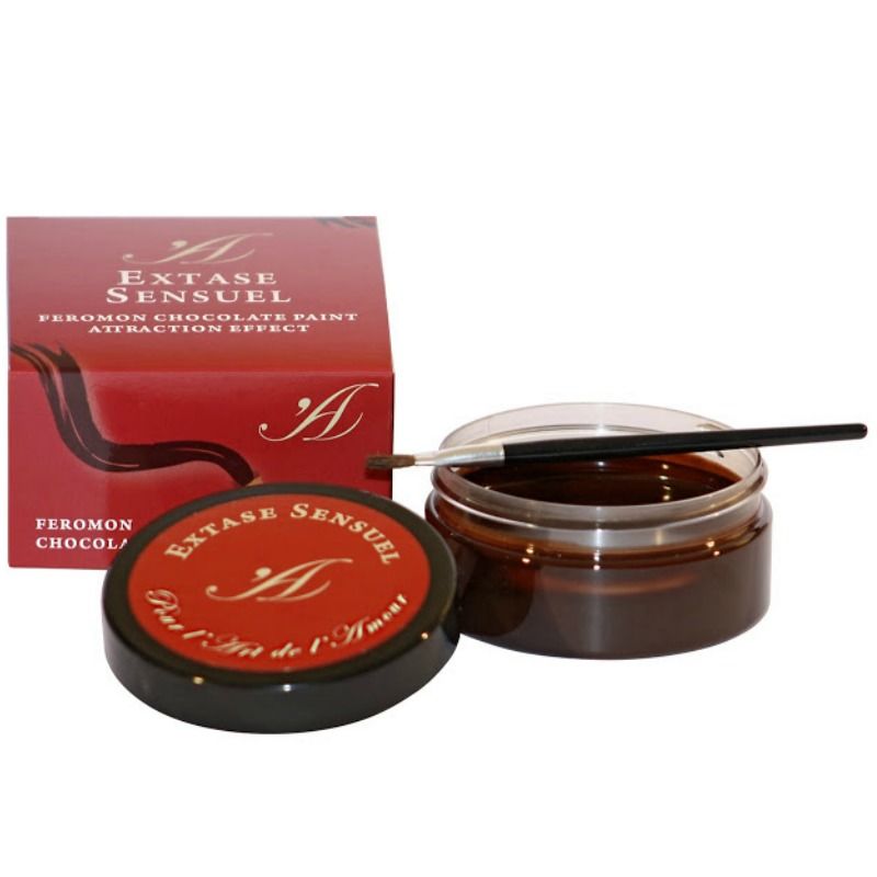 Extase Sensual - Peinture Comestible au Chocolat aphrodisiaque - 50 ml